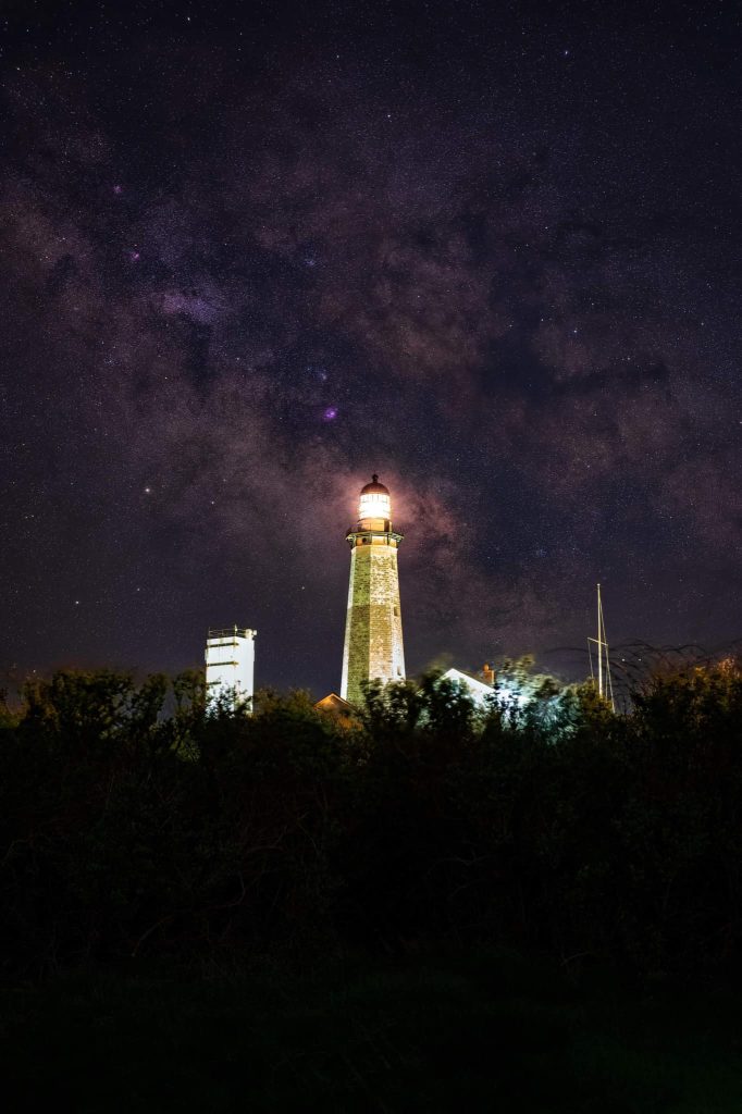 Milkyway sighting from Montauk Lighthouse