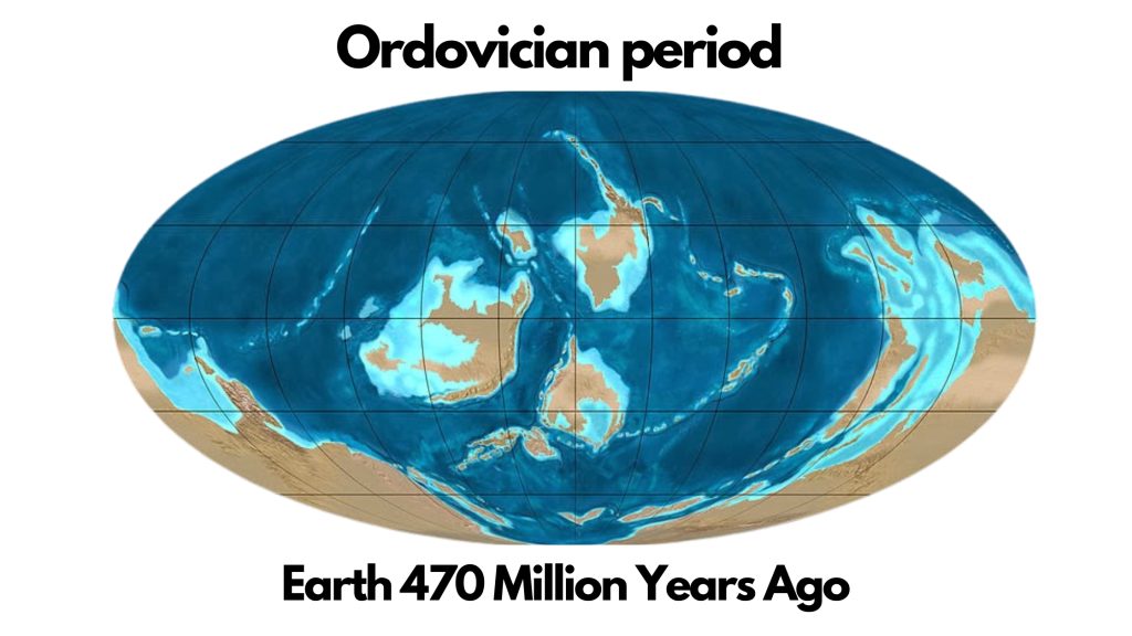 Earth 470 million years ago.
