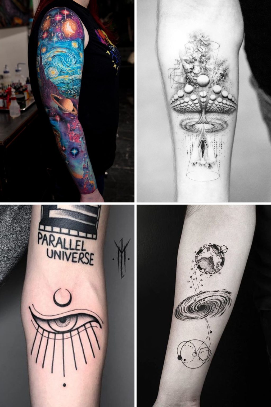 42 Universe Tattoo Ideas You Need To See Before Getting A New Ink