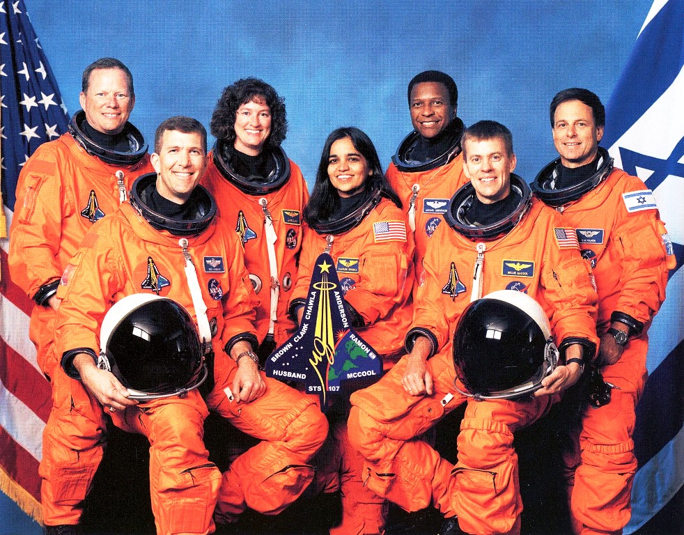 Shuttle Columbia crew image