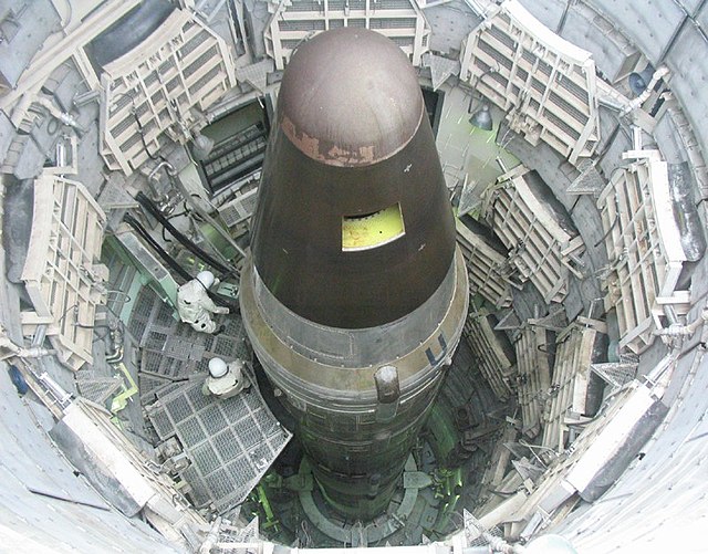 LGM-25C Titan-2 intercontinental ballistic missile launch silos