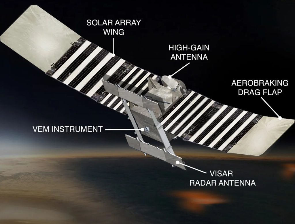 NASA's VERITAS spacecraft