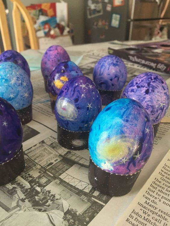 galaxy easter eggs