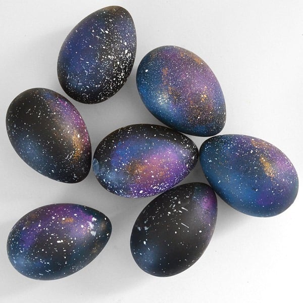 Galaxy easter eggs ideas