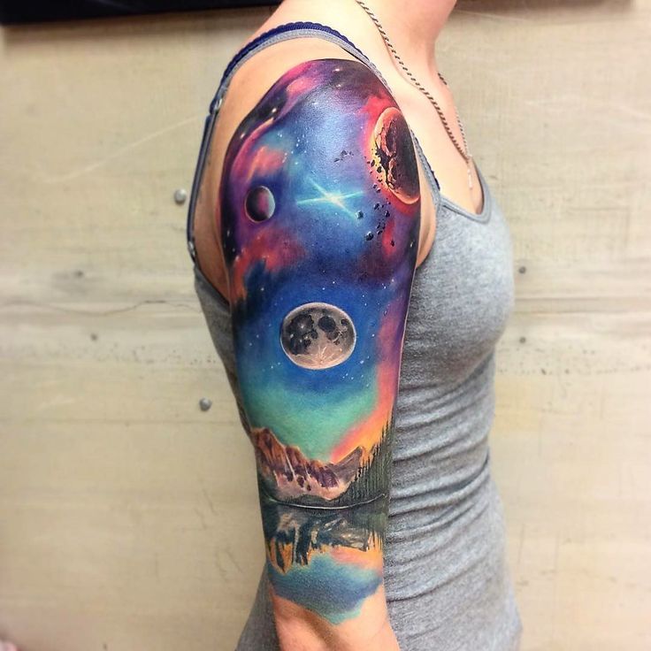 Buy Universe Tattoo Online In India - Etsy India