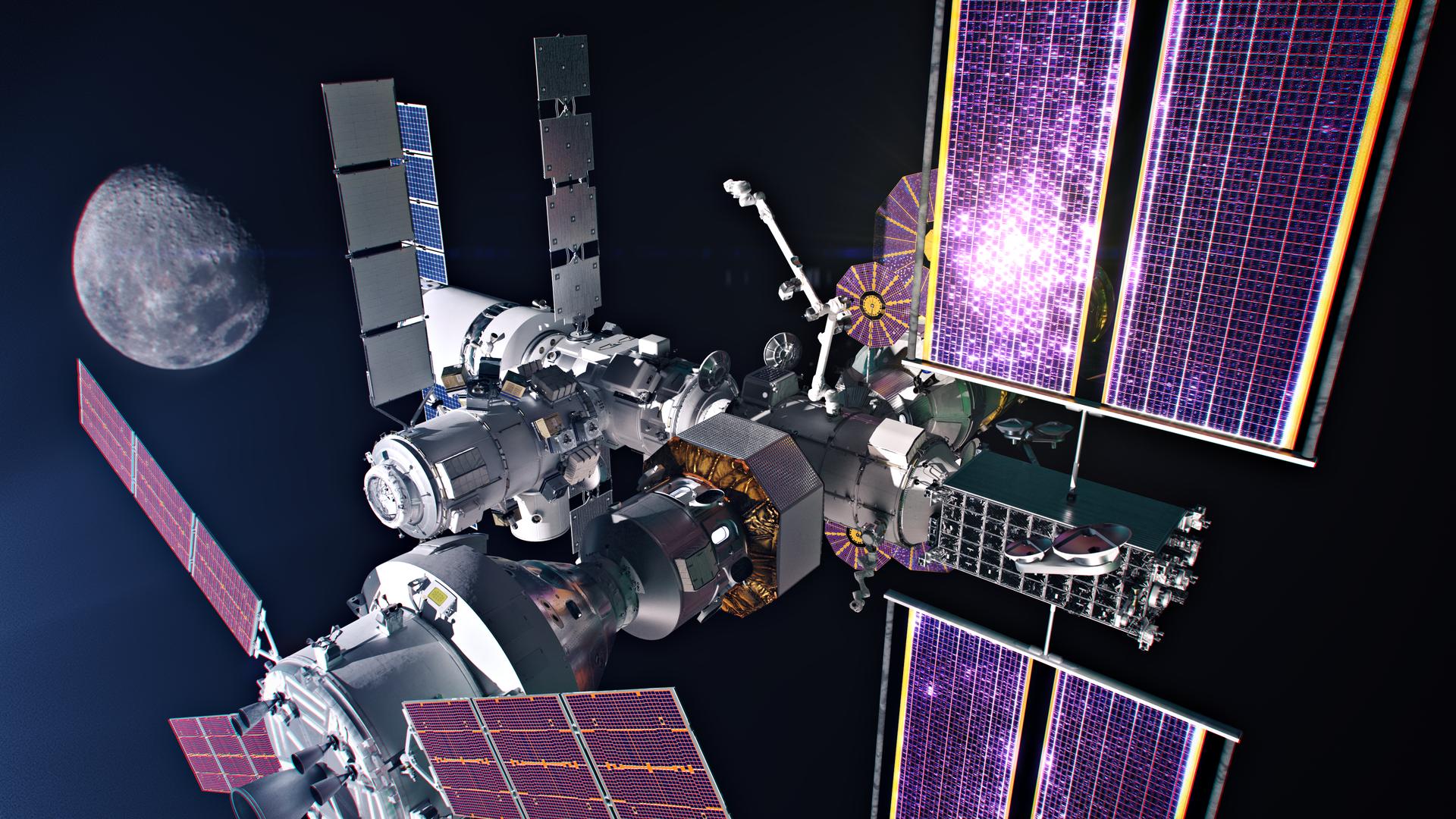 NASA and Partners to Build First Lunar Space Station Gateway