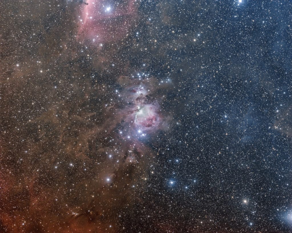 M42 Nebula And Region