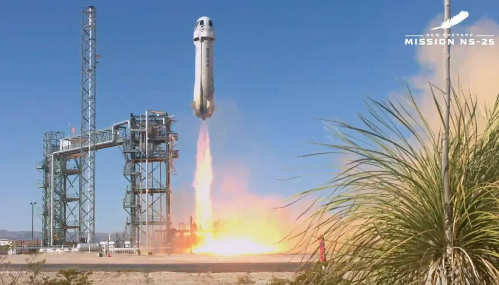 Blue Origin Is Back In the Game Sending Six  Tourists Into Space After Nearly Two-Year Hiatus