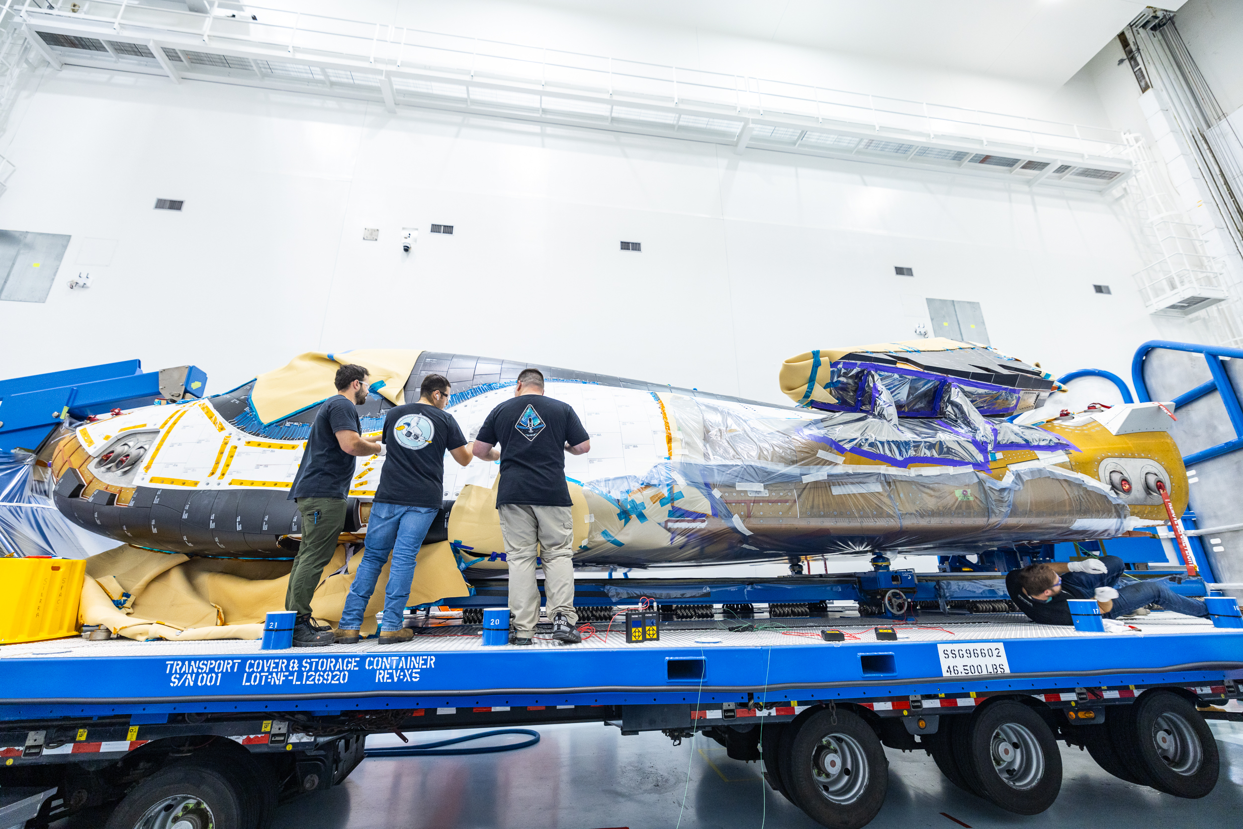 NASA and Sierra Space Transport Dream Chaser to Florida Ahead of Launch Preparations