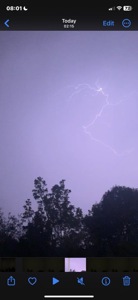 Streatham Hill lightning