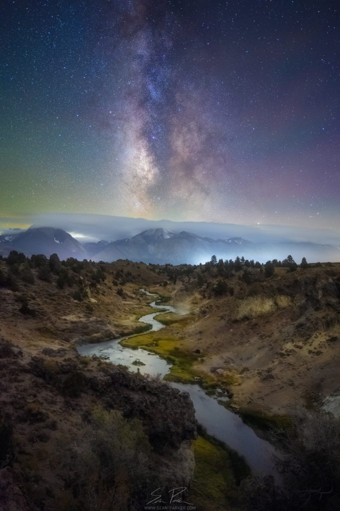 Milky Way over Hot Creek Ranch