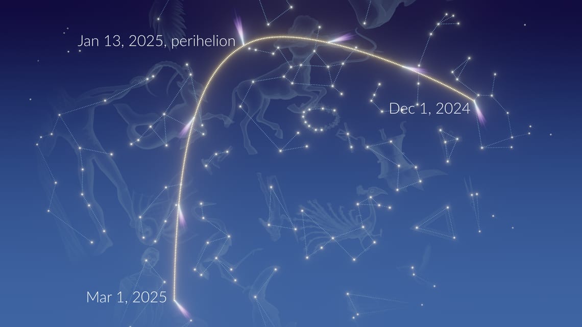 Unveiling Comet C/2024 G3 (ATLAS) A Bright Celestial Wanderer To See