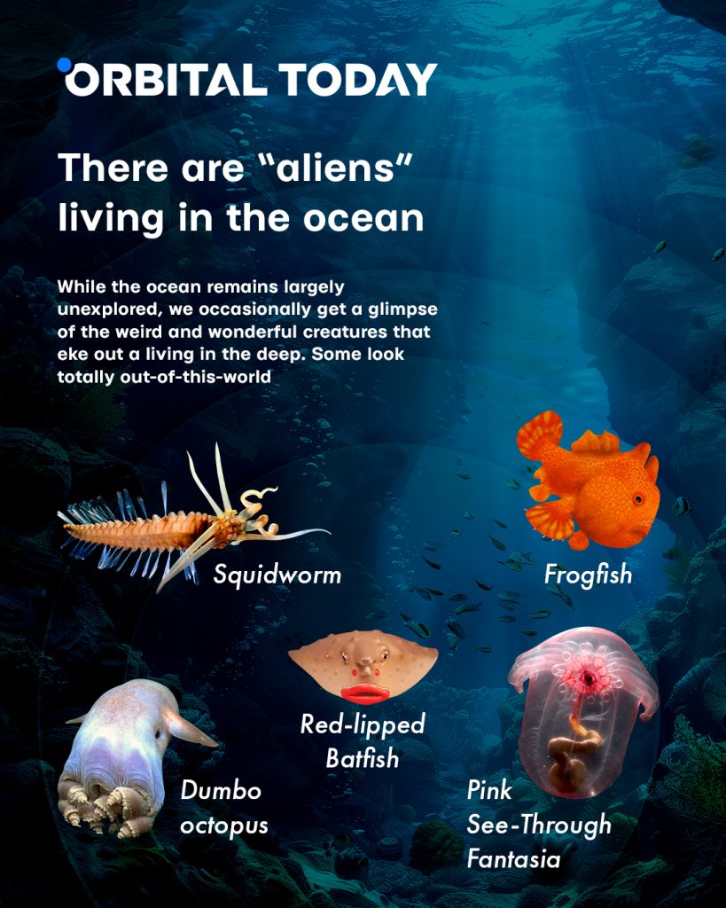 aliens in the ocean