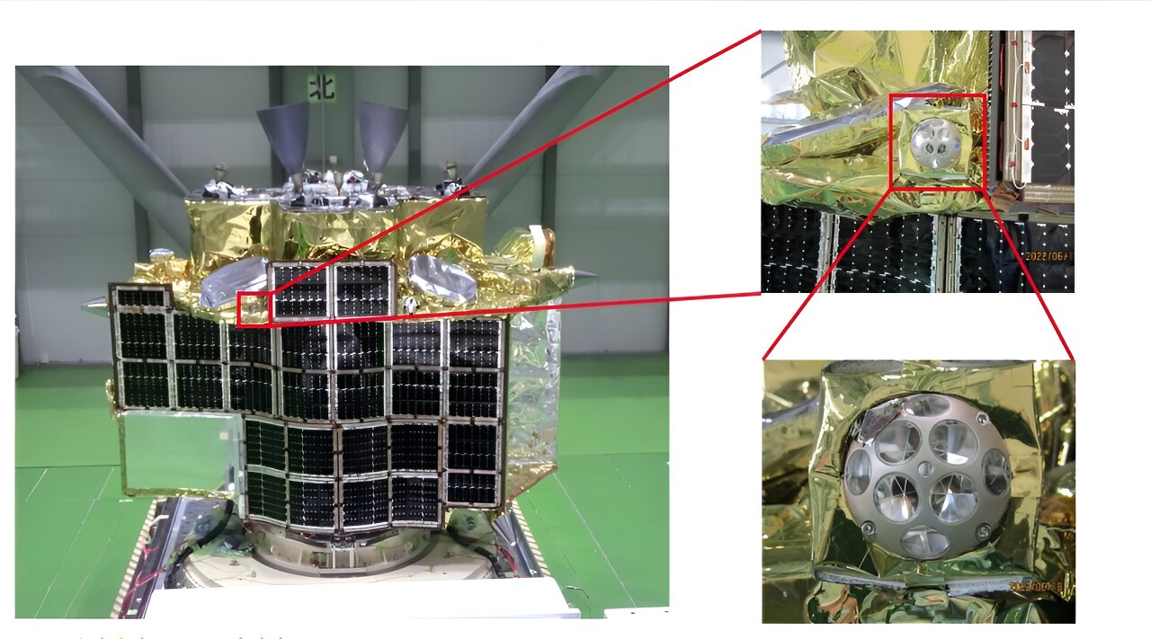 NASA Strikes Laser at a Cookie-Sized Reflector aboard JAXA's Lunar ...