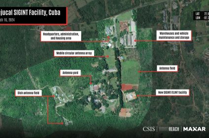 Satellite Imagery Shows China Rebuilding Espionage Facilities in Cuba