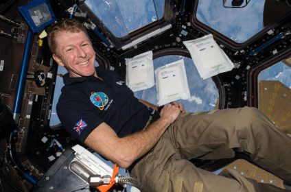 Tim Peake spent six months on the International Space Station