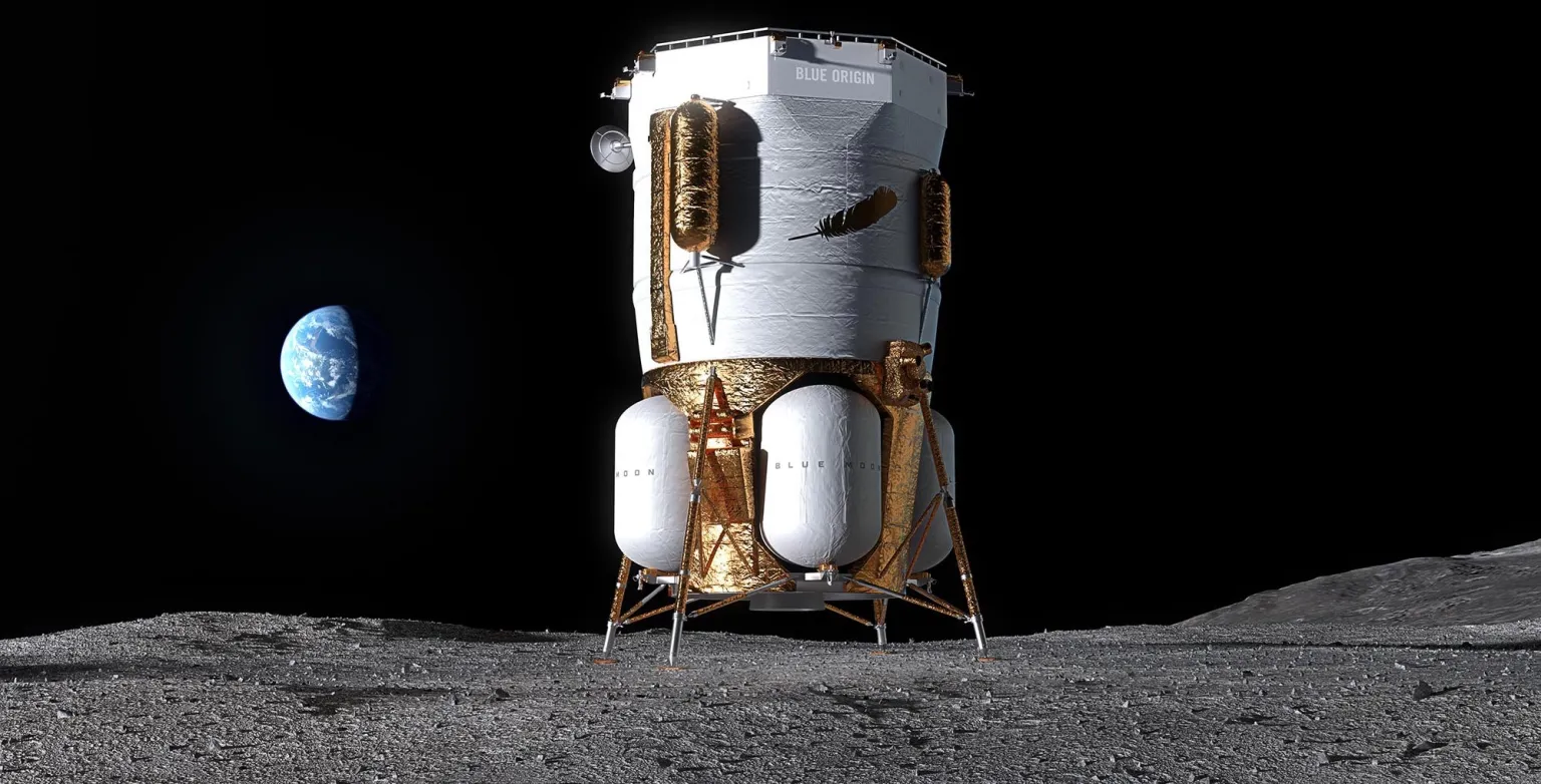 Blue Origin’s First Lunar Lander to Carry NASA Payload to the Moon