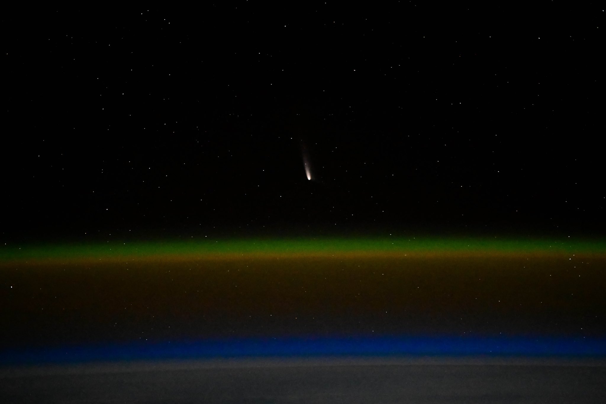 NASA Astronaut Captured Breathtaking Video of the Comet C/2023 A3 ...