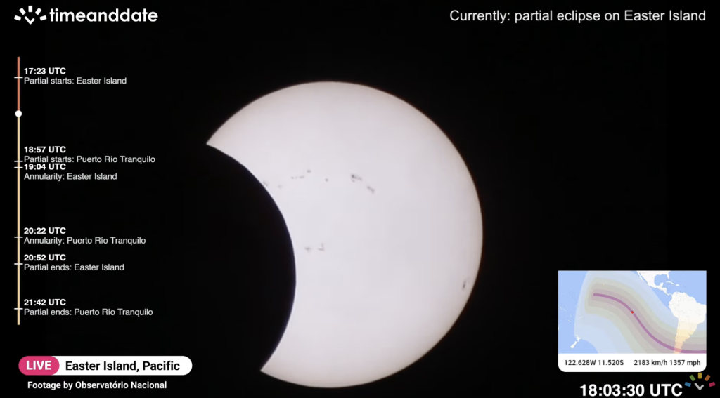 Stunning FIRST Images of the 2024 Annular Solar Eclipse from Across the