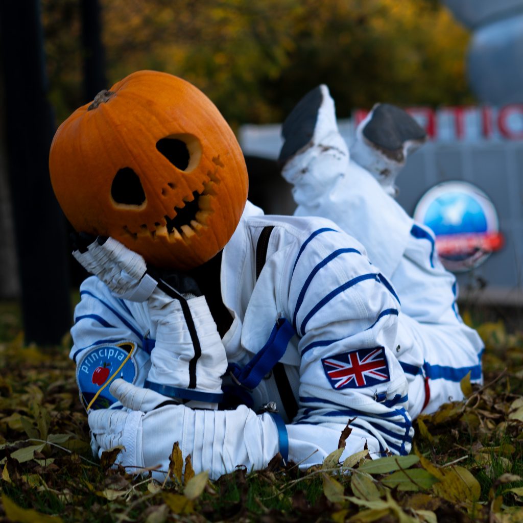 Ghosts, Bats, and NASA Pumpkin See How Space Celebrates Halloween 2024