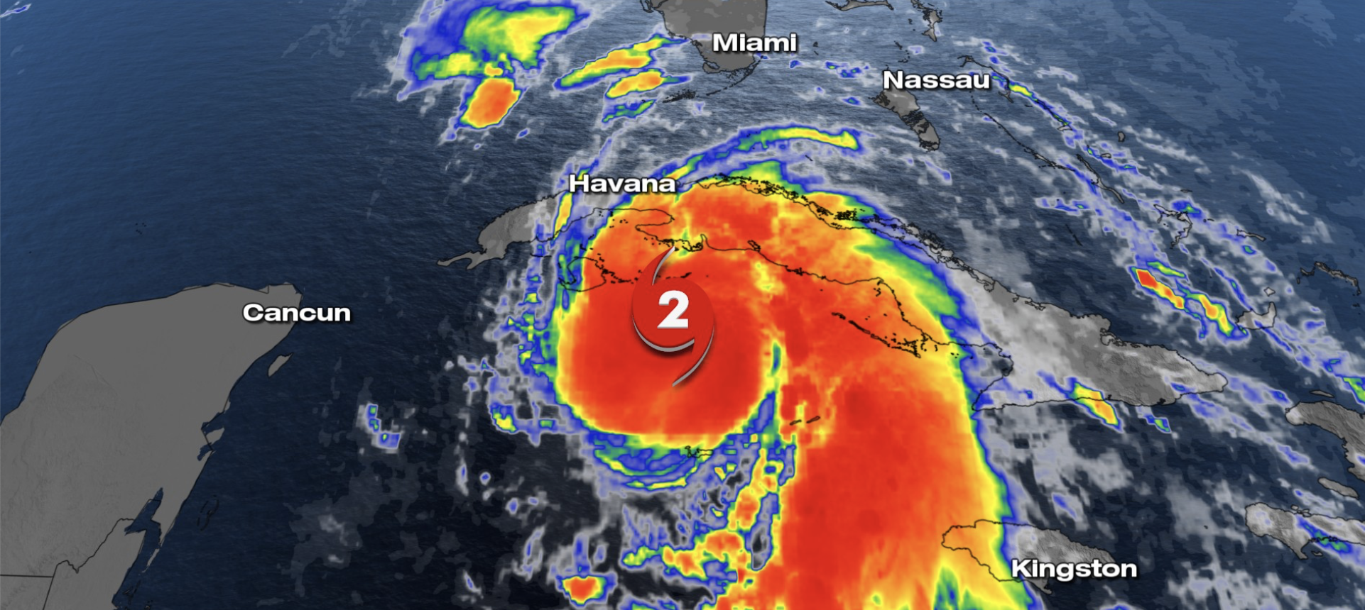 Hurricane Rafael Is Racing Towards Cuba [LIVE Updates & Satellite Views