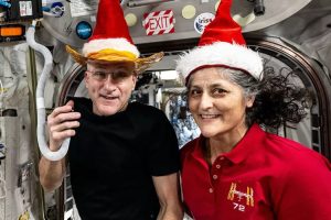 NASA Shares Heartwarming Christmas Message From Sunita Williams And ISS Crew (Video)