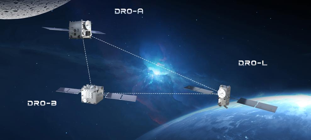 China’s Three-Satellite Constellation Is The First Of Its Kind For Use In The Earth-Moon Region