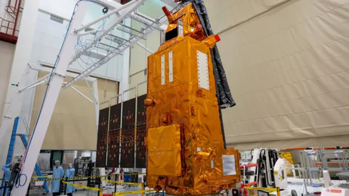 The UK-Built ESA Biomass Satellite Will Launch This Month To Map Forests In 3D The UK-Built ESA Biomass Satellite Will Launch This Month To Map Forests In 3D