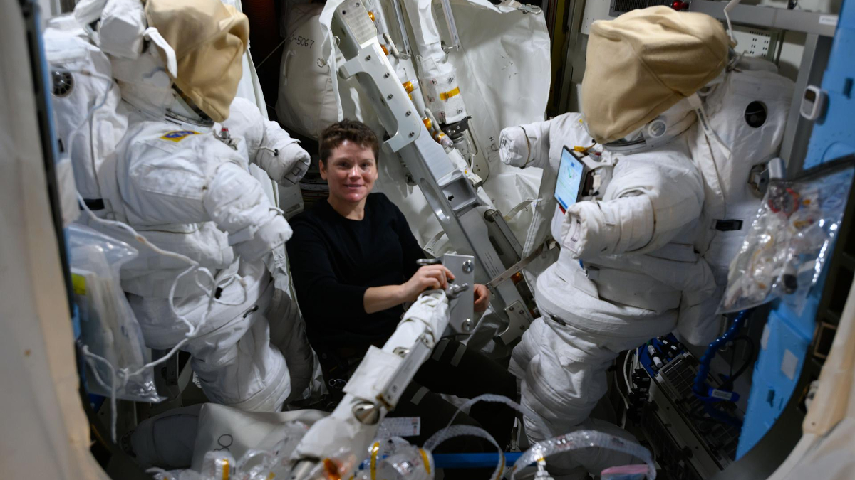 NASA To Send Two Astronauts On A 6.5-Hour Spacewalk Next Month — Here’s What They’ll Do NASA To Send Two Astronauts On A 6.5-Hour Spacewalk Next Month — Here’s What They’ll Do