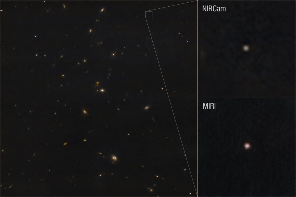 Asteroid 2024 YR4 (NIRCam and Webb images)
