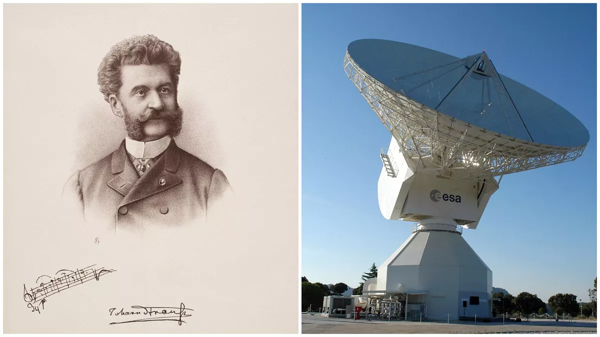 ESA Broadcasted Strauss’ Blue Danube into Space for 200th Anniversary