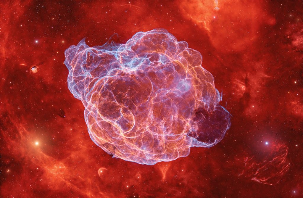 Spaghetti Nebula & Mars