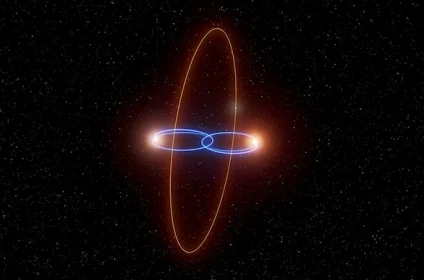 Unusual Planet Candidate Found in Perpendicular Orbit Around Brown Dwarf Pair