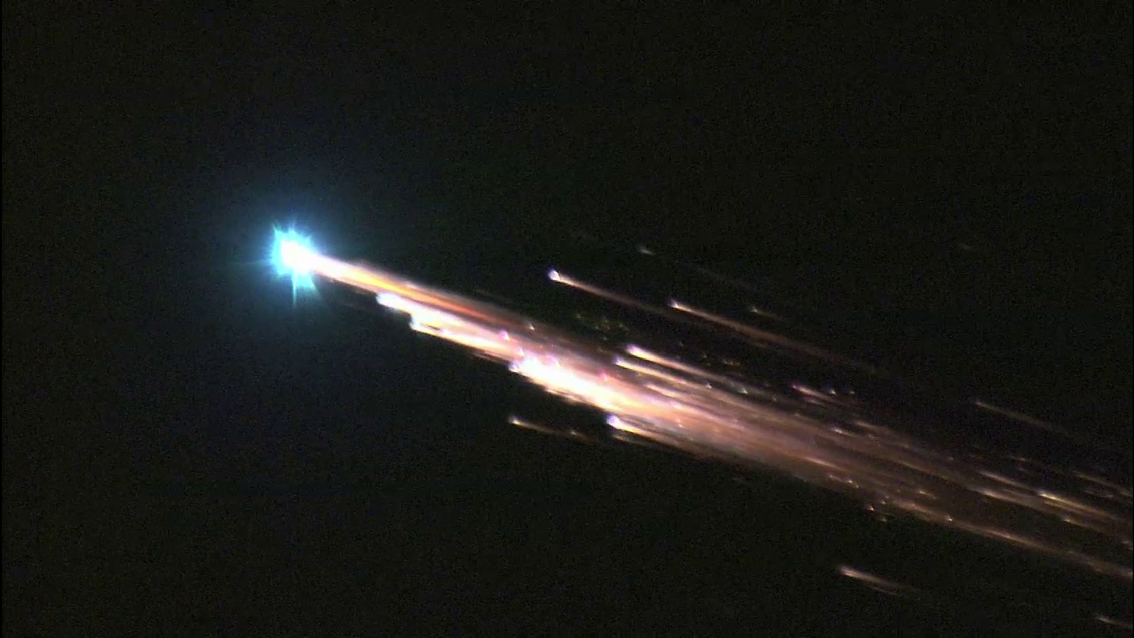 satellite reentry image