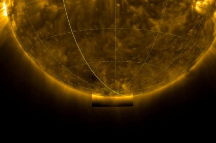 Sun solar pole image