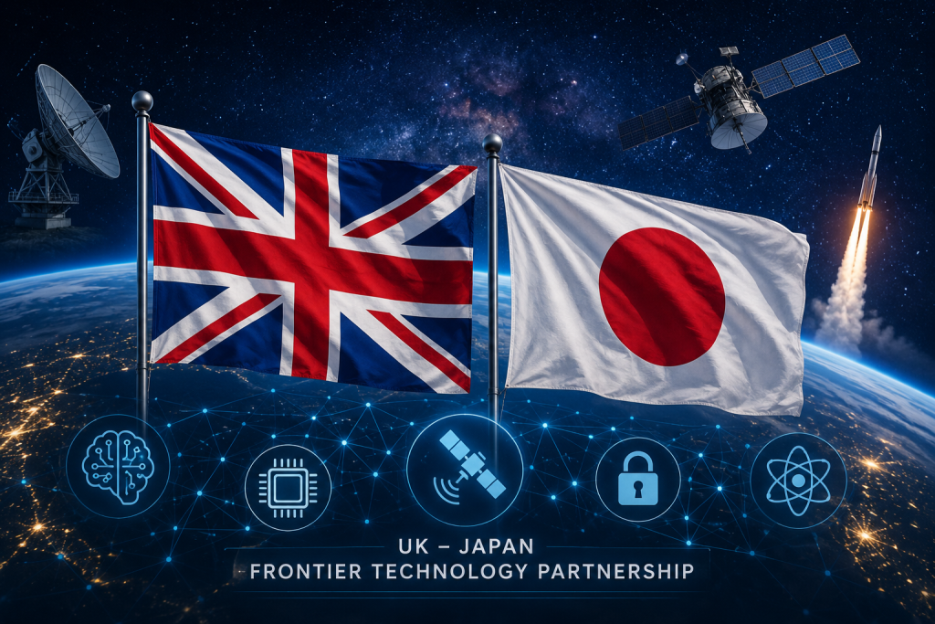 UK–Japan frontier tech pact links AI, space and quantum